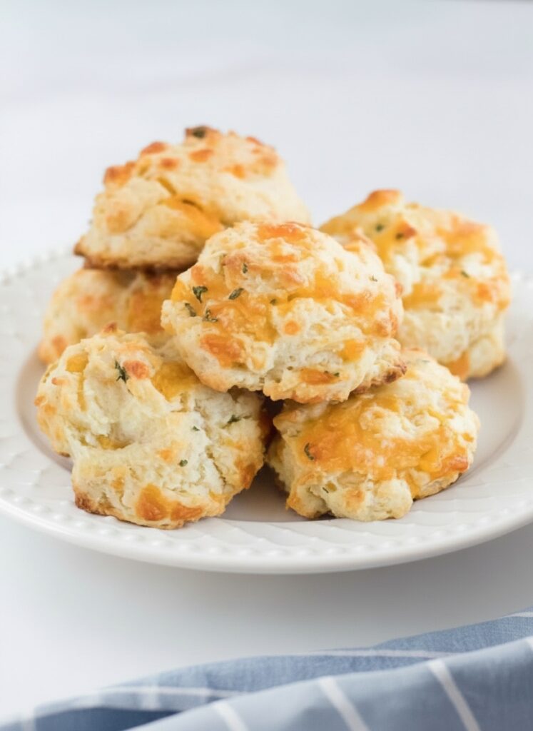 Garlic Cheese Drop Biscuits
