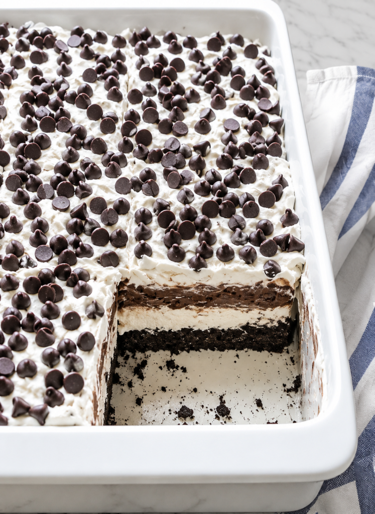 No Bake Chocolate Lasagna