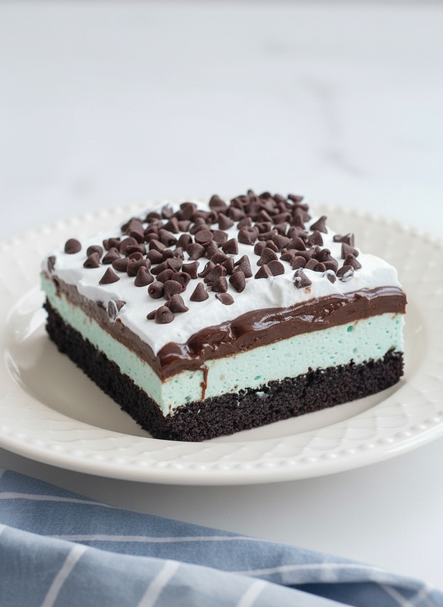 No Bake Chocolate Lasagna