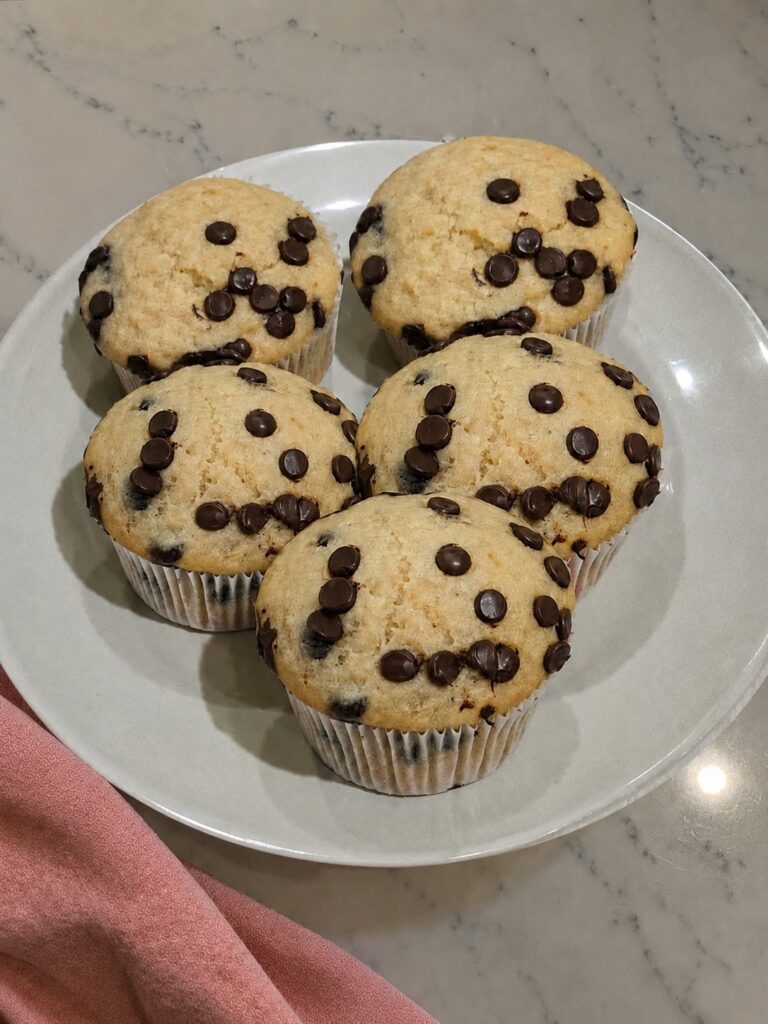 Cottage Cheese Banana Muffins