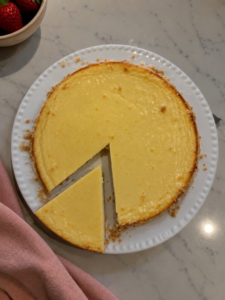 Cottage Cheese Cheesecake