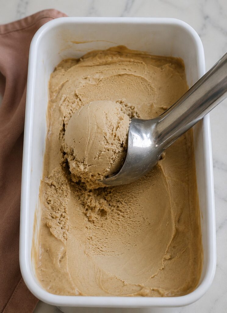 Coffee Cashew Ice Cream