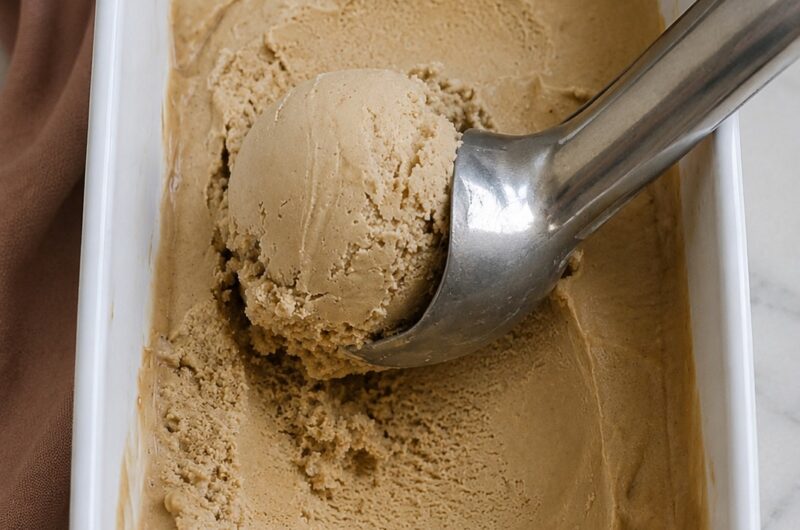 Coffee Cashew Ice Cream