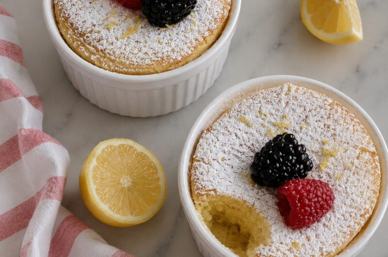 Lemon Pudding Cakes